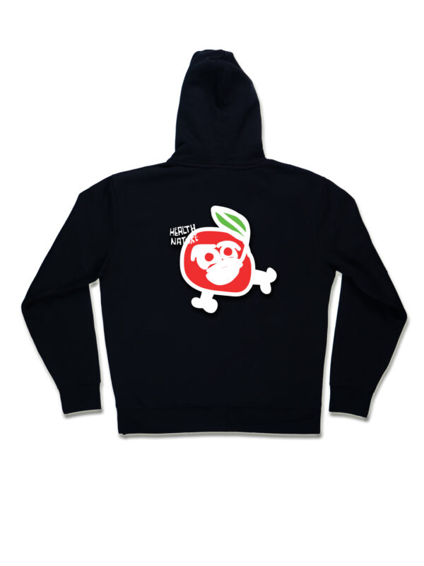 czarne hoodie małpa