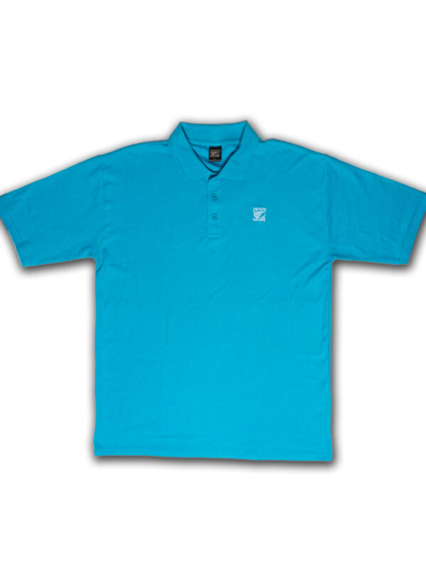 turkusowe polo hnn haft