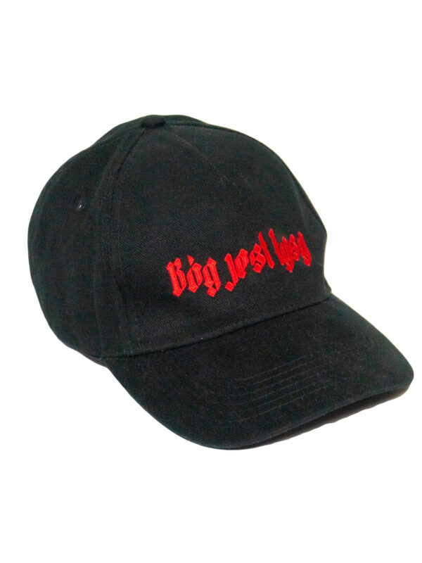 czapka bóg jest łysy typu „wpierdol”