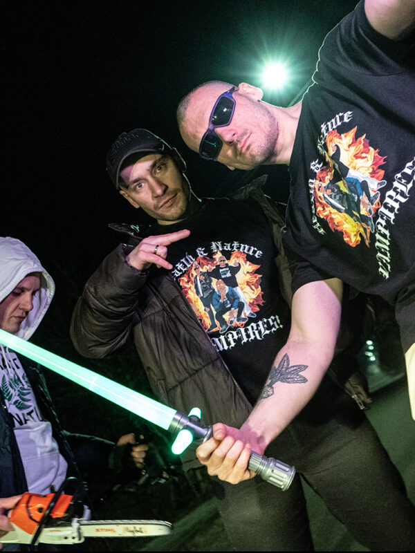 czarny tshirt hnn vampires