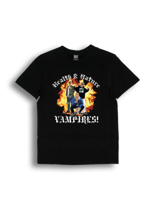 czarny tshirt hnn vampires
