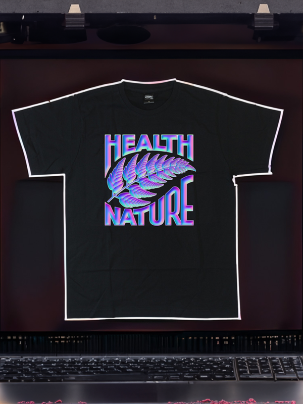 czarny tshirt cyber hnn