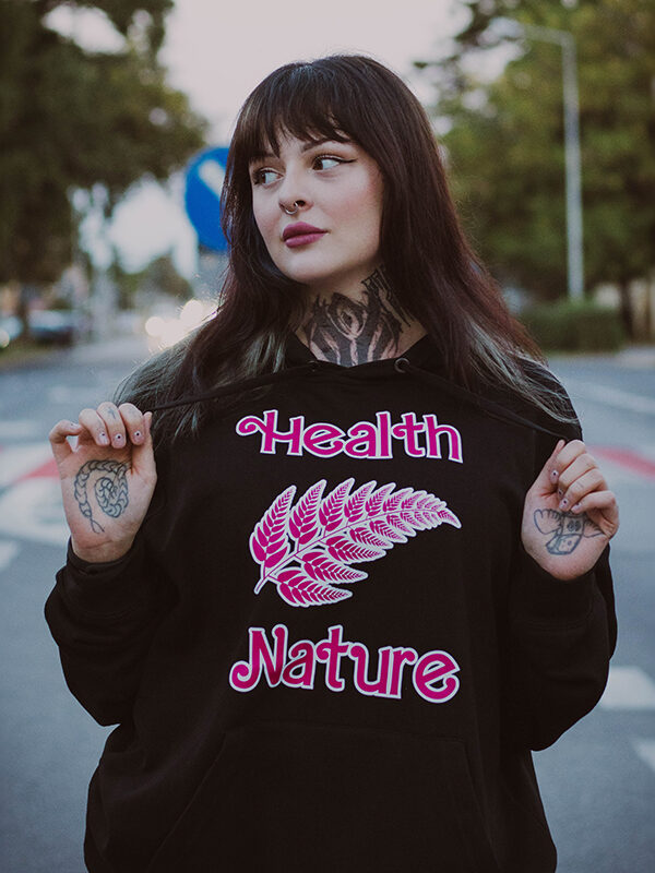 czarne hoodie hnn barbie style