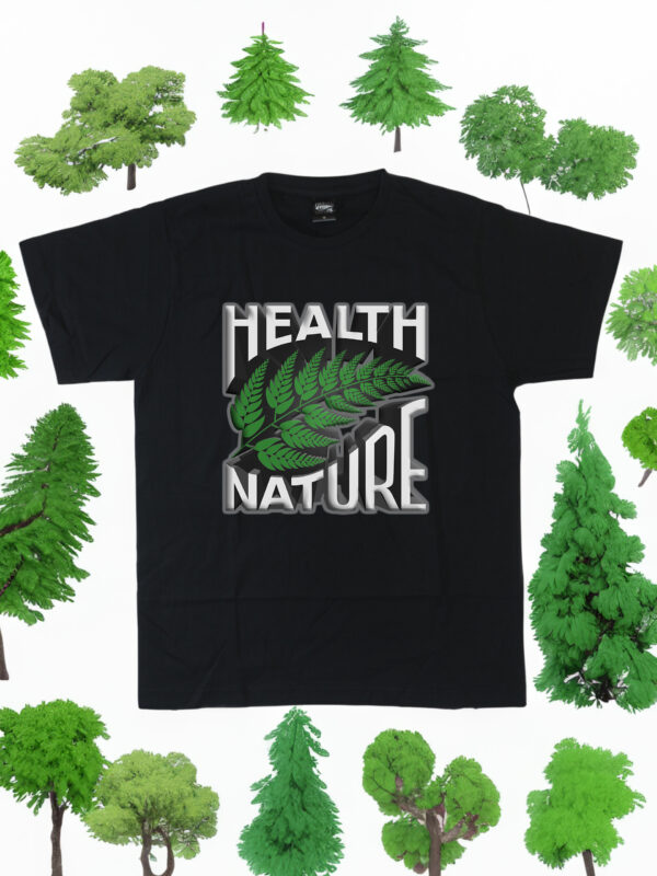 czarny tshirt hnn 3D