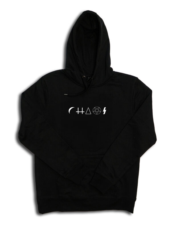 czarne hoodie młody zgred chaos