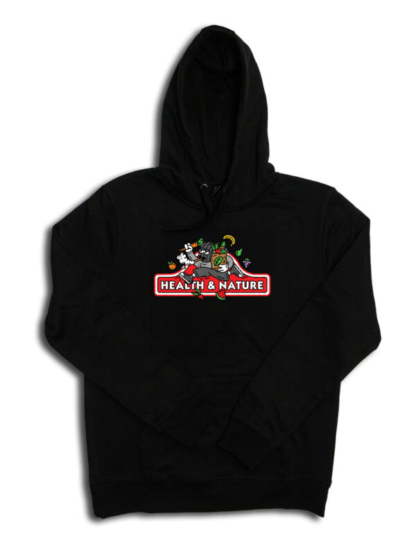 czarne hoodie hnn monopoly