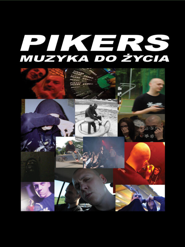 czarne hoodie pikers muzyka do życia