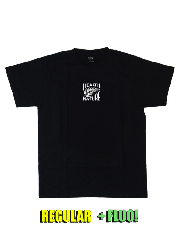 czarny tshirt hnn fluo