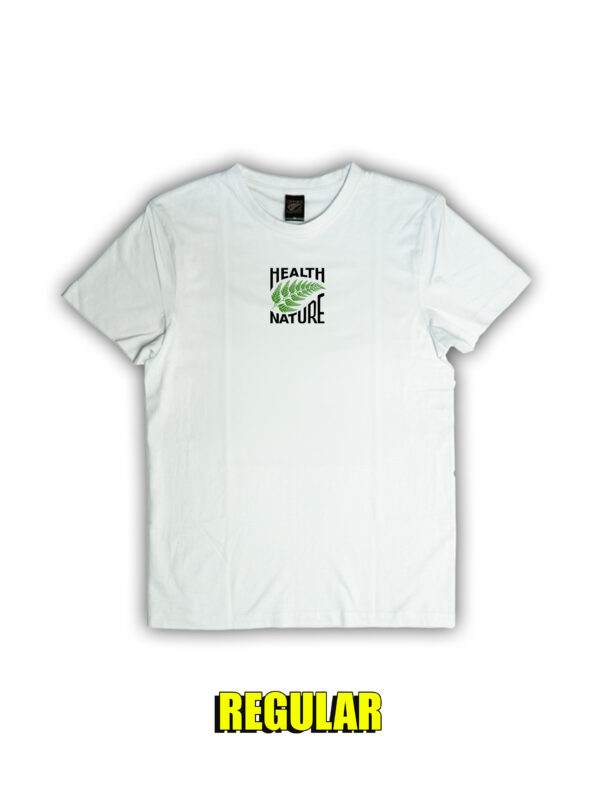 biały tshirt hnn mini green