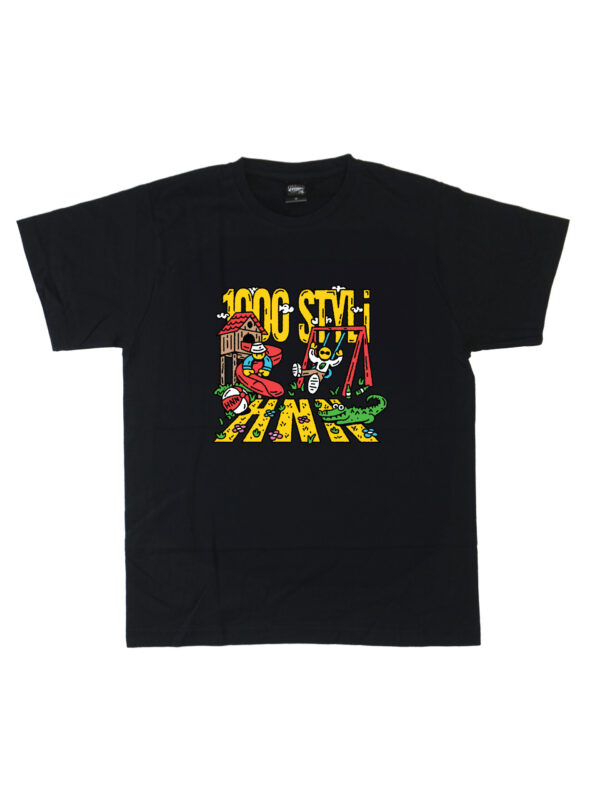 czarny tshirt hnn 1000 styli