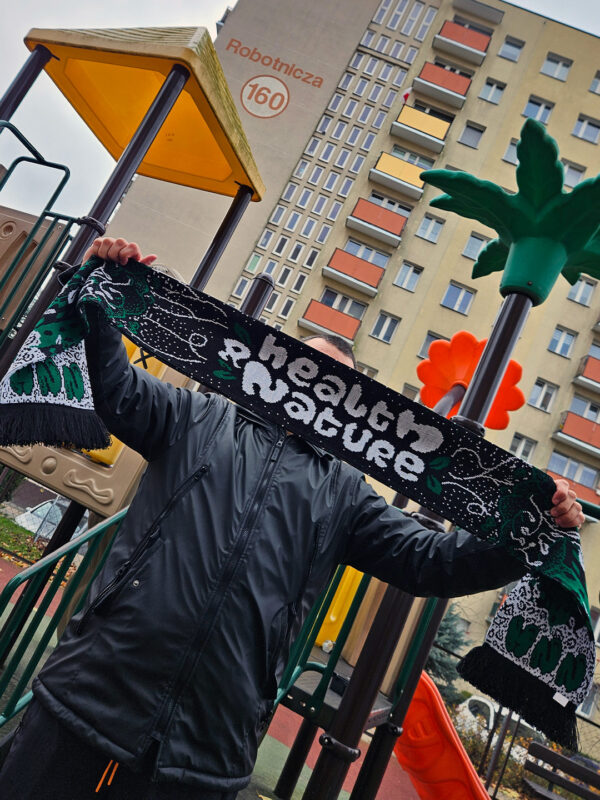 szalik health & nature pixel art (limitka)