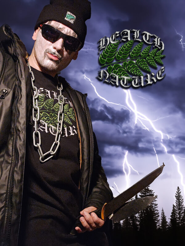 czarny tshirt hnn metal