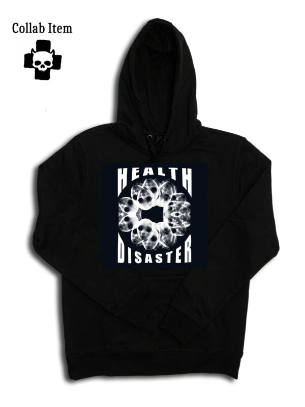 czarne hoodie hnn x svd ALIEN