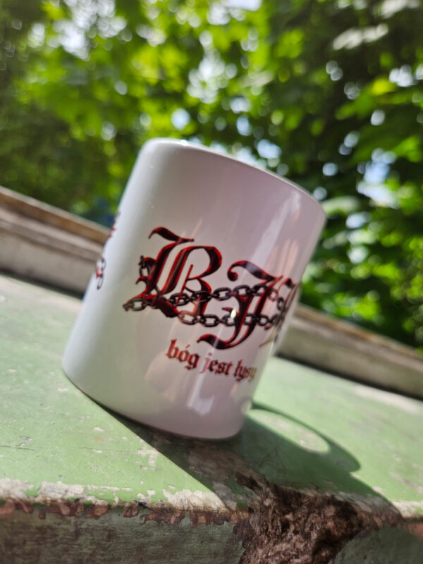 kubek bóg jest łysy chained