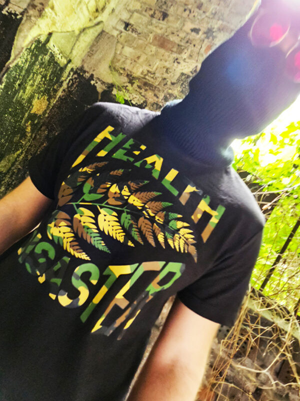 czarny tshirt hnn x svd CAMO