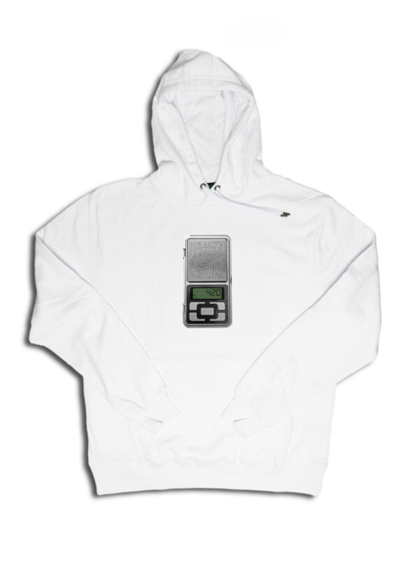 hnn waga białe hoodie