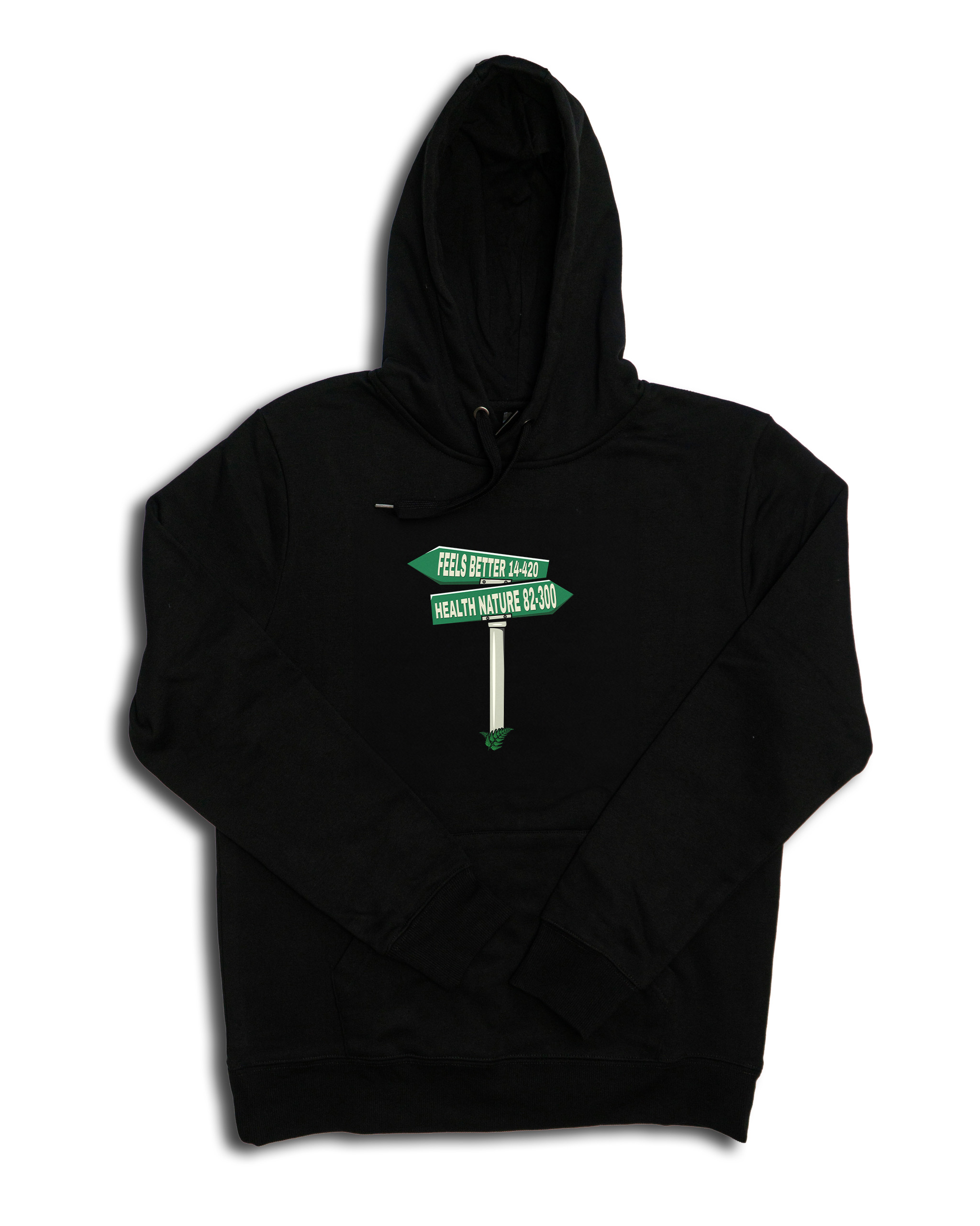 GRUBVS & KONCZEW „Feels Better” znak czarne hoodie