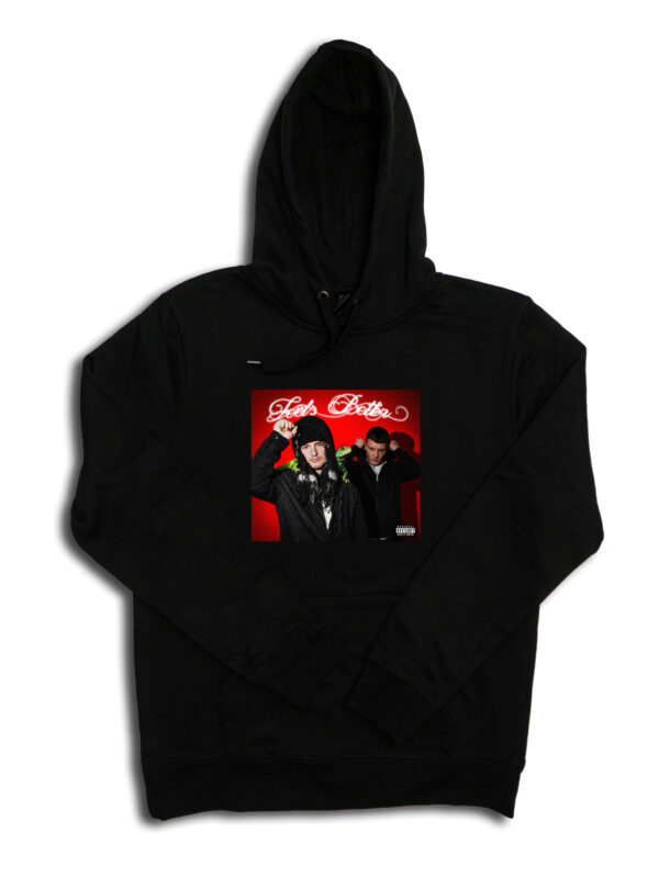 GRUBVS & KONCZEW „Feels Better” cover czarne hoodie