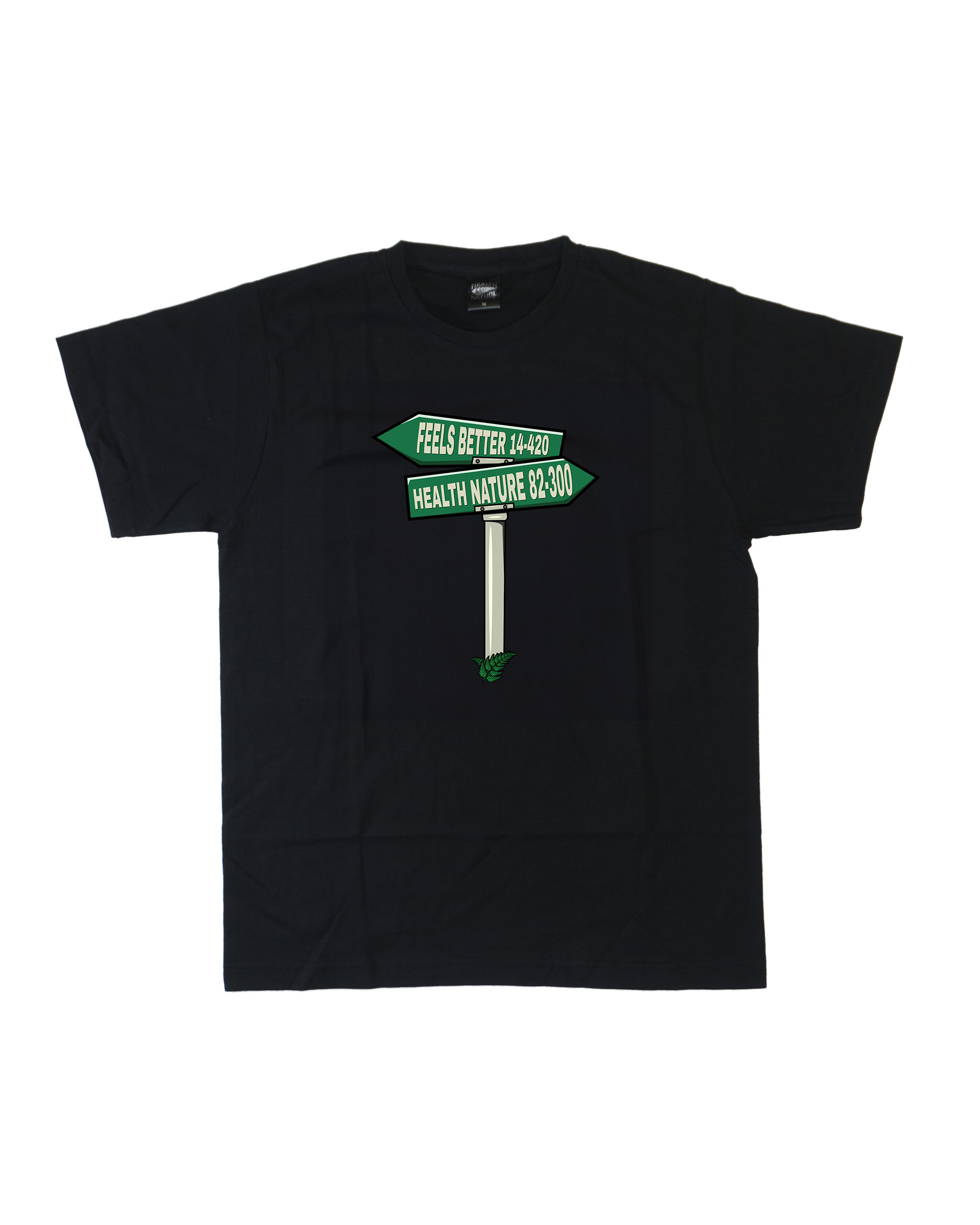 GRUBVS & KONCZEW „Feels Better” znak czarny tshirt